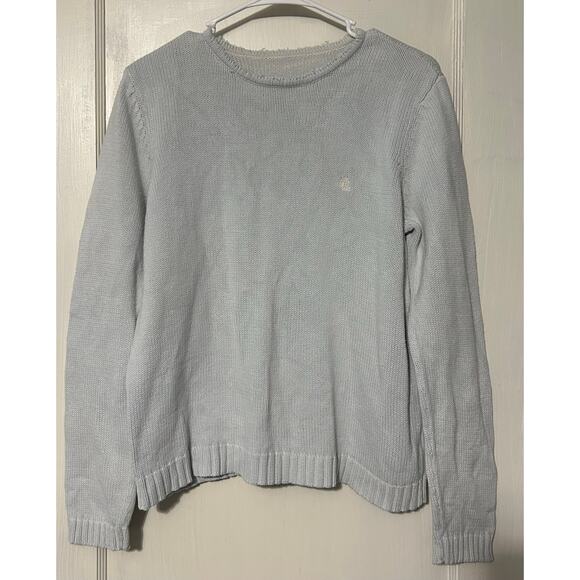 Lauren Ralph Lauren women’s light blue crewneck sweater size large - Picture 1 of 3